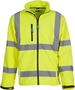 COLUMBIA Yoko yk040/hvk09 Hi VIS dla panów Softshell żółty, m Yk040/Hvk09 - Pozostały sprzęt i akcesoria do ćwiczeń - miniaturka - grafika 1
