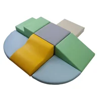 Wyposażenie sportowe i gimnastyczne - Zestaw kształtek rehabilitacyjnych dla dzieci Wyspa Malucha, 7 elementów - miniaturka - grafika 1