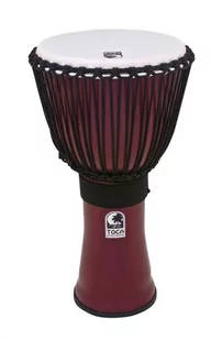 Toca Djembe Freestyle II 12" Spun Copper Synth. Head Rope Tuned TF2DJ-12SC TF2DJ12SC - Instrumenty perkusyjne - miniaturka - grafika 1