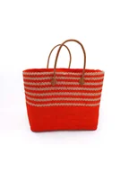Torebki damskie - Le Comptoir de la Plage Torba plażowa "Amoroni" w kolorze pomarańczowym - 35 x 35 x 20 cm - miniaturka - grafika 1