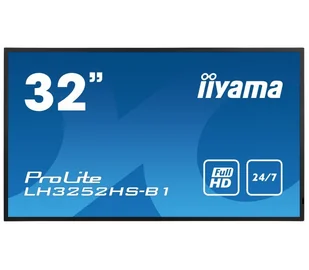 IIYAMA Monitor Monitor wielkoformatowy 31.5 cala LH3252HS-B1 24/7,IPS,ANDROID,400cd,FHD,PION,FailOver LH3252HS-B1 - Monitory reklamowe i wyświetlacze - miniaturka - grafika 1