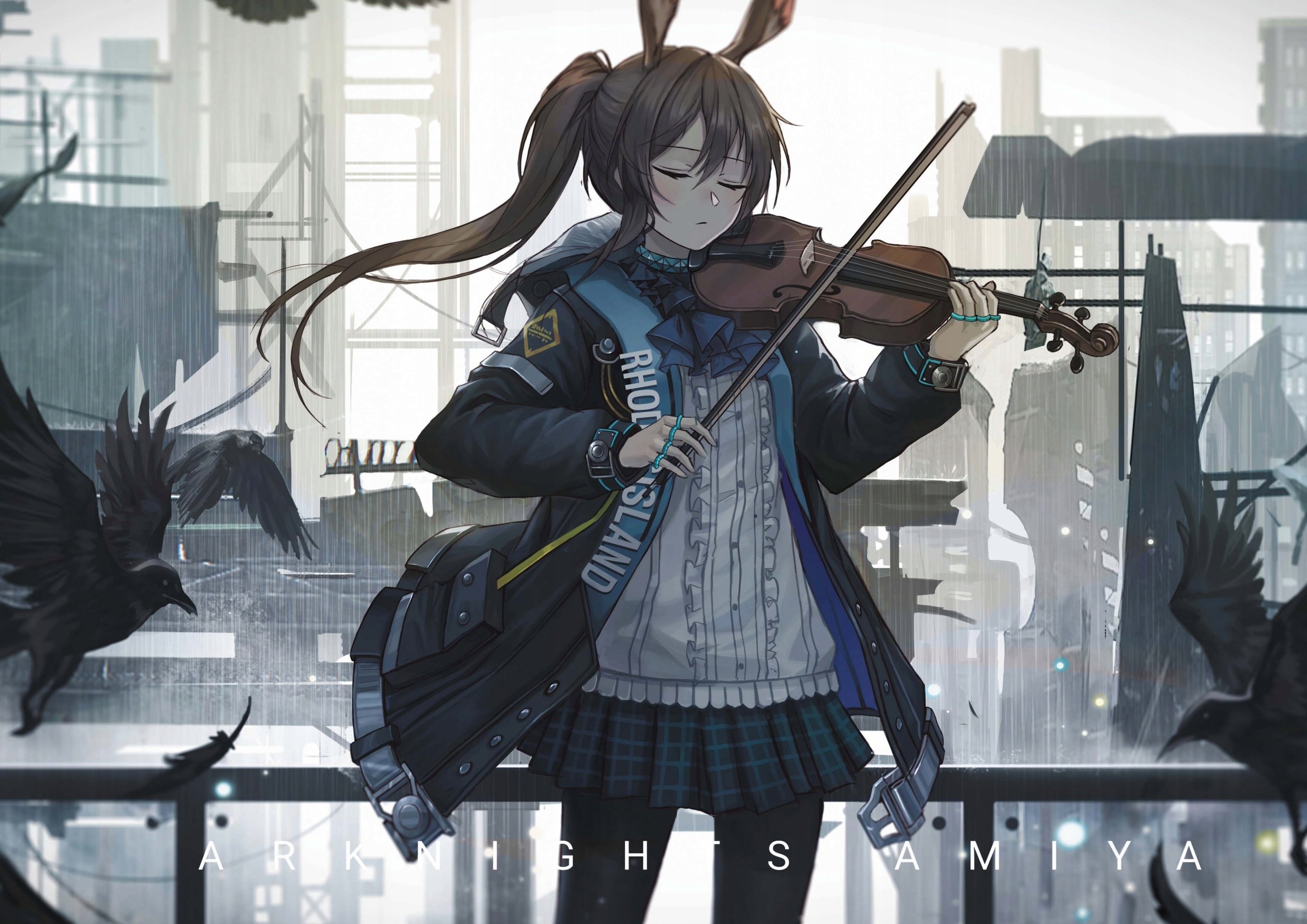 Plakat A1 gra anime Arknights
