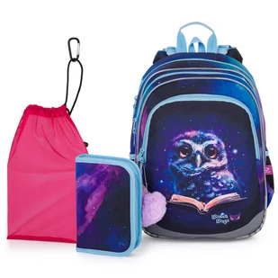 Topgal Komplet szkolny ELLY 25005 SET MEDIUM - Plecaki szkolne i tornistry - miniaturka - grafika 1