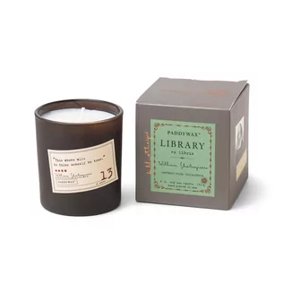 Świece - Świeca 'Library' William Shakespeare (Papirus, Palma + Eukaliptus) 170G | Paddywax - grafika 1