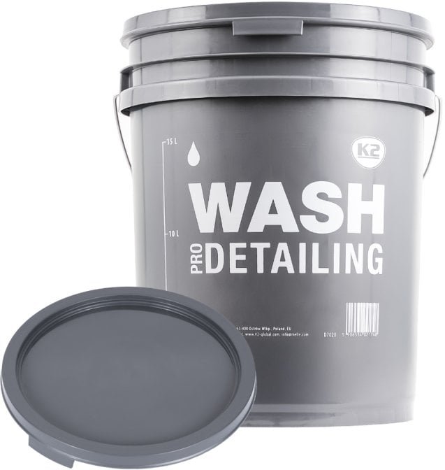 K2 WIADRO DETAILINGOWE 20 L SZARE