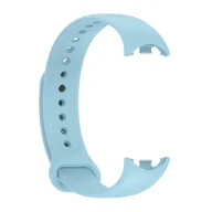 Akcesoria do smartwatchy - Pasek Silikonowy Mi Band 8 / M8 (9), LIGHT BLUE / BŁĘKITNY - miniaturka - grafika 1