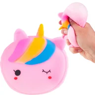 Zabawki sensoryczne - GNIOTEK SQUEEZE ZABAWKA ANTYSTRESOWA JEDNOROŻEC TĘCZOWY SENSORYCZNY SQUISHY - miniaturka - grafika 1