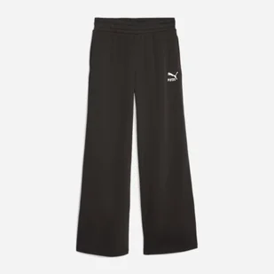 Spodnie dresowe młodzieżowe dziewczęce szerokie Puma 621611-01 10A 140 cm Czarne (4099683682074) - Spodnie i spodenki dla dziewczynek - miniaturka - grafika 1
