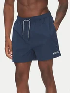 Kąpielówki męskie - Mustang Szorty kąpielowe Oceanside 1016478 Granatowy Regular Fit - miniaturka - grafika 1