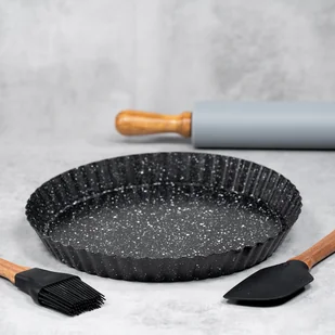 Forma do tarty z wyjmowanym dnem TOPFANN 27x3 cm - Formy do ciast - miniaturka - grafika 1