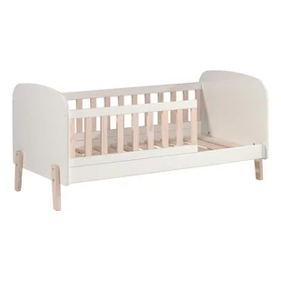 Białe łóżko dziecięce Vipack Toddler, 70x140 cm - Łóżka dla dzieci i młodzieży - miniaturka - grafika 1