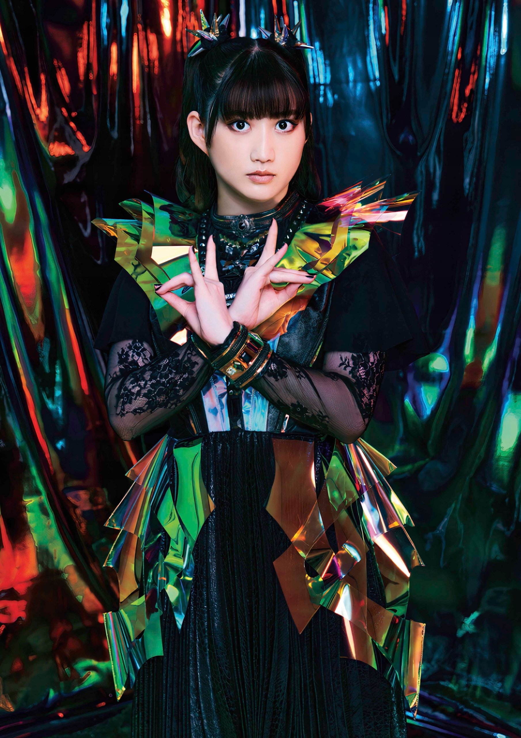 Plakat A1 Baby Metal Japonia Muzyka Kawaii Metal Momo Momoko Okazaki