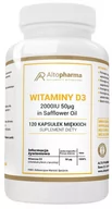 Witaminy i minerały - Altopharma Witaminy D3 2000 IU 50 g 120 kapsułek miękkich 1146125 - miniaturka - grafika 1