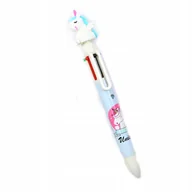 Długopisy - DŁUGOPIS DLA DZIECI 6W1 JEDNOROŻEC RÓŻNE KOLORY - miniaturka - grafika 1