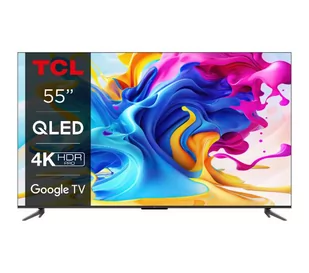 Telewizor TCL QLED 55C649 - 55" - 4K - Google TV  - Telewizory - miniaturka - grafika 1