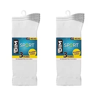 Skarpetki męskie - Dim Skarpety męskie Ecodim Sport Wstrząsoodporne x6, biały, 40/45 EU - miniaturka - grafika 1