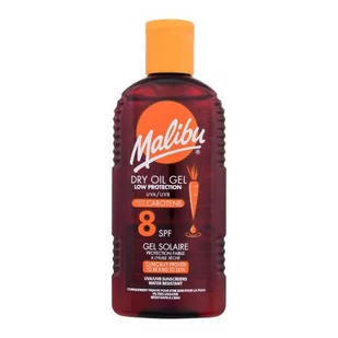 Malibu Dry Oil Gel With Carotene SPF8 preparat do opalania ciała 200 ml unisex - Balsamy i kremy do opalania - miniaturka - grafika 1