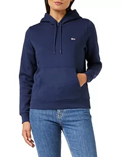 Tommy Jeans Damska bluza z kapturem TJW Regular, Ciemna granatowa, S - Bluzy damskie - miniaturka - grafika 1