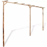 Kratki i pergole - vidaXL Pergola bambusowa, 385 x 40 205 cm - miniaturka - grafika 1