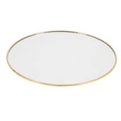 Świeczniki - Podstawka okrągła złota 25 cm - miniaturka - grafika 1