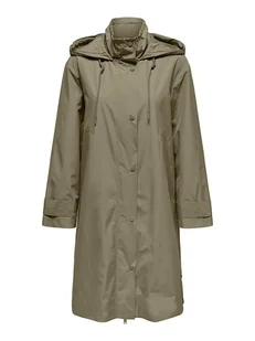 ONLY Płaszcz przejściowy w kolorze khaki - Kurtki damskie - miniaturka - grafika 1