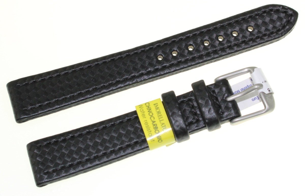 Karbonowy wodoodporny pasek do zegarka 18 mm Morellato A01X4907977019SB18