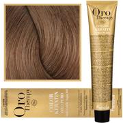 Farby do włosów i szampony koloryzujące - Fanola Oro Puro Therapy Color Keratin 100 ML 8.14 gian duja 8032947868100 - miniaturka - grafika 1