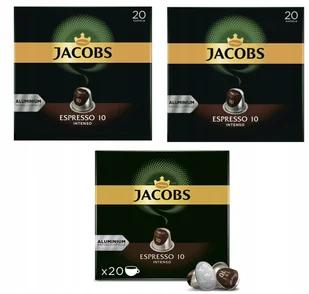 Kapsułki do Nespresso Jacobs Espresso 10 - 60 szt. (3x20 szt) - Kawa w kapsułkach i saszetkach - miniaturka - grafika 1
