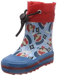 Beck Unisex dziecięce piraci kalosze, niebieski niebieski 34, 28 EU - Kalosze damskie - miniaturka - grafika 1