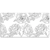 Podkładki na biurko - Podkładka na biurko Rysunek róż 120x60 cm - miniaturka - grafika 1