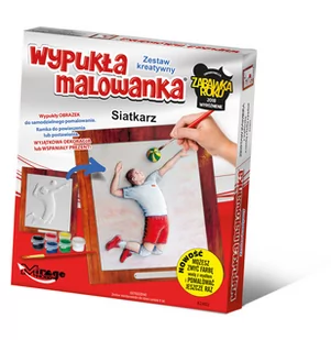 Wypukła malowanka Sport Siatkarz - Zabawki kreatywne - miniaturka - grafika 1