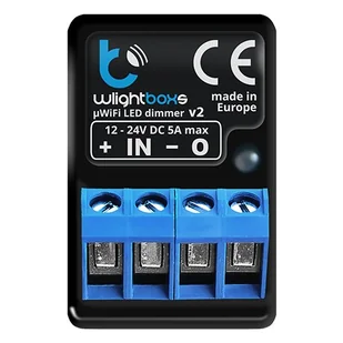 BleBox Sterownik ściemniacz oświetlenia LED 12/24V WiFi WLIGHTBOXS 0053 WLIGHTBOXS - Akcesoria do oświetlenia - miniaturka - grafika 2