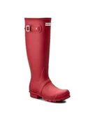 Kalosze damskie - Hunter Kalosze Original Tall W23499 Czerwony - miniaturka - grafika 1