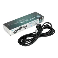 Lampy ogrodowe - Przewód zasilający CRETE PC 5m czarny IP44 do girlandy kabel - miniaturka - grafika 1