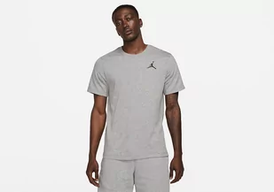 Nike Air Jordan Jumpman Crew Tee Carbon Heather - Koszulki męskie - miniaturka - grafika 1