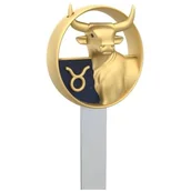 Zakładki do książek - Metalmorphose Zakładka do książki znak zodiaku Byk - gadżet - miniaturka - grafika 1