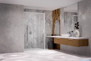 Radaway Idea White Kdj kabina 110x70cm lewa szkło przejrzyste 387041-04-01L/387048-04-01R - Kabiny prysznicowe Radaway Idea White Kdj kabina 110x70cm lewa szkło przejrzyste 387041-04-01L/387048-04-01R - Kabiny prysznicowe - miniaturka - grafika 4