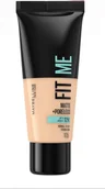Podkłady do twarzy - Maybelline Maybelline, Fit Me Matte + Poreless, Liquid Foundation, 105, Natural Ivory, 30 ml For Women - miniaturka - grafika 1