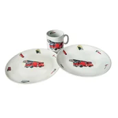 Zestawy naczyń dla dzieci - Thun 3-częściowy zestaw do jadalni dla dzieciStrażacy - miniaturka - grafika 1