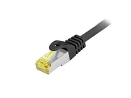 Kable miedziane - Equip 605104 kabel sieciowy Czarny 5 m Cat6a S/FTP (S-STP) 605104 - miniaturka - grafika 1