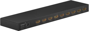 Goobay 58484 rozgałęziacz telewizyjny HDMI 8x HDMI - Rozgałęźniki - miniaturka - grafika 1