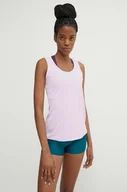 Koszulki sportowe damskie - The North Face top sportowy Flex damski kolor fioletowy NF0A824OPMI1 - miniaturka - grafika 1
