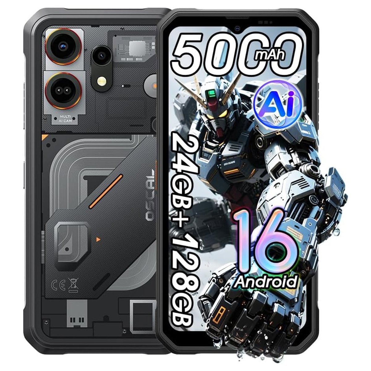 Oscal Marine 3 8/128GB Czarny