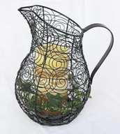Dzbanki i imbryki - Świecznik dzbanek 26 cm świecznik 75010 świecznik dzbanek dzbanek dzbanek woda - miniaturka - grafika 1
