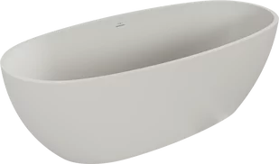 Mexen Torino wanna wolnostojąca z konglomeratu 155 x 78 cm, beton mat - 57271557810 - Wanny - miniaturka - grafika 1