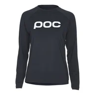 Koszulki i topy damskie - Damska Koszulka z długim rękawem POC W'S REFORM ENDURO JERSEY 52903_1002 – Czarny - miniaturka - grafika 1