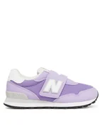 Buty dla dziewczynek - New Balance Sneakersy PV515BL Fioletowy - miniaturka - grafika 1