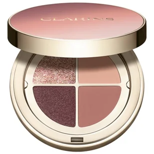 Clarins Clarins 4-Colour Eyeshadow Palette paleta 4 cieni do powiek 01 fairy tale nude - Palety i zestawy do makijażu - miniaturka - grafika 1