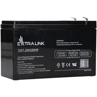 Baterie do zasilaczy awaryjnych UPS - Extralink EXTRALINK BEZOBSŁUGOWY AKUMULATOR AGM 12V 7,2AH EX.6327 - miniaturka - grafika 1