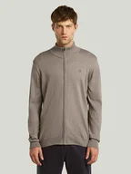 Swetry męskie - G-Star Kardigan w kolorze szarobrązowym - miniaturka - grafika 1